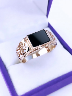 Кольцо мужское УМК035